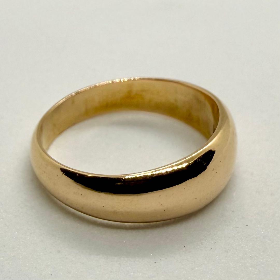 K.A.Y.R.KK18 中丸リング 15号 5.88g 地金リング