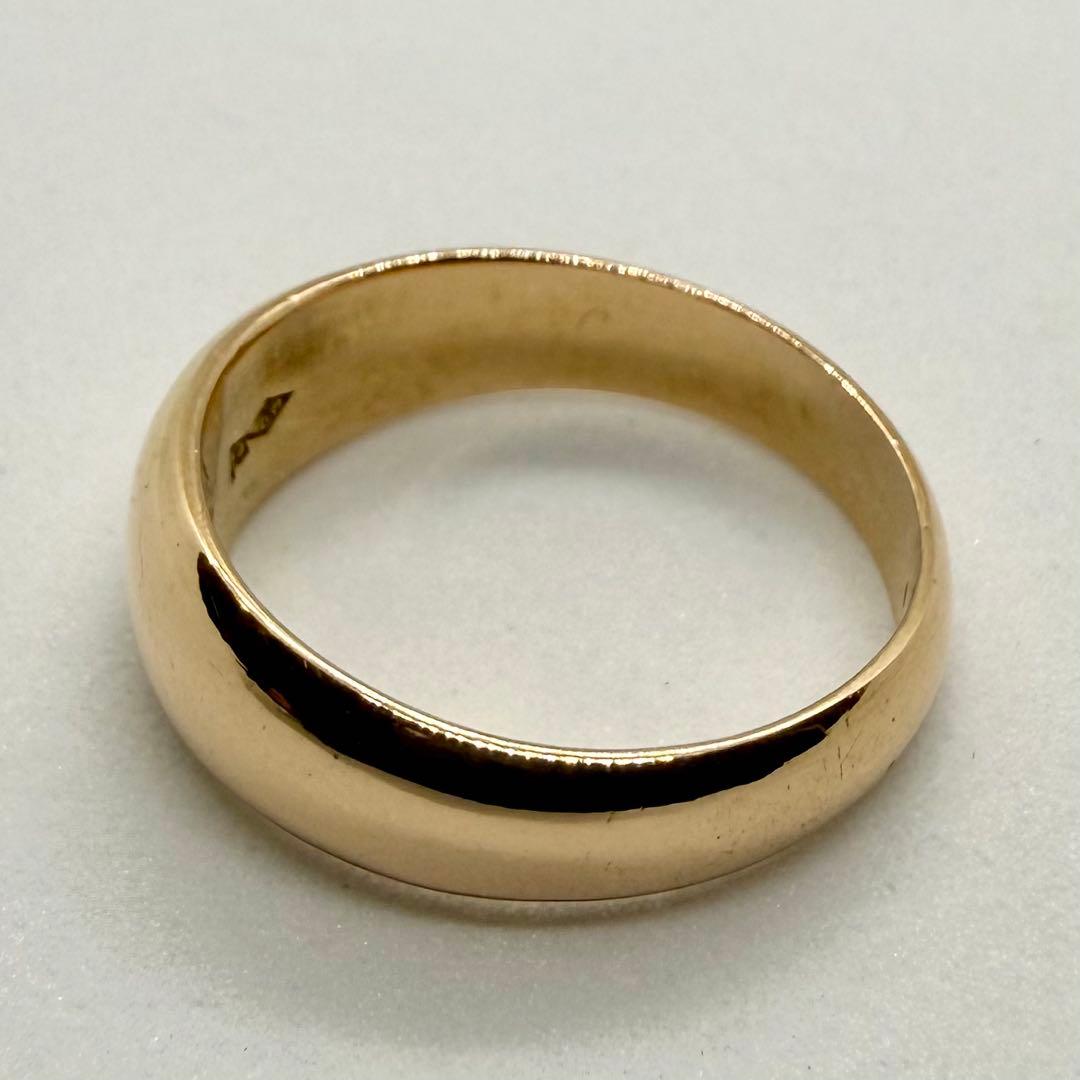 K.A.Y.R.KK18 中丸リング 15号 5.88g 地金リング