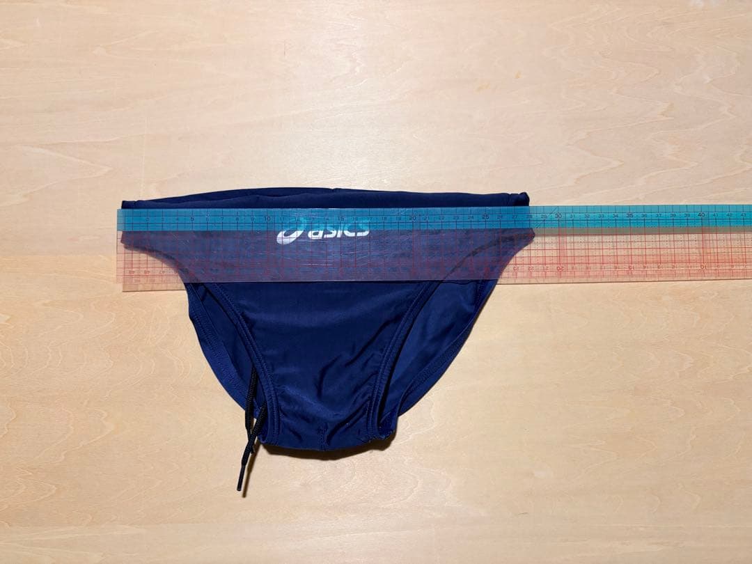 アシックスASICSハイドロCD無地競泳水着AMA87T50ネイビーMサイズ