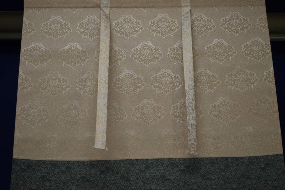 真作/士/良寛の詩/短歌/桐共箱付/布袋屋掛軸HI-543