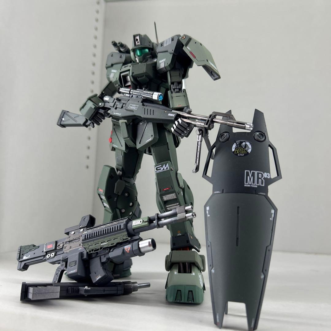 ガンプラ　塗装済み完成品　MG修正改造オリジナルカラー