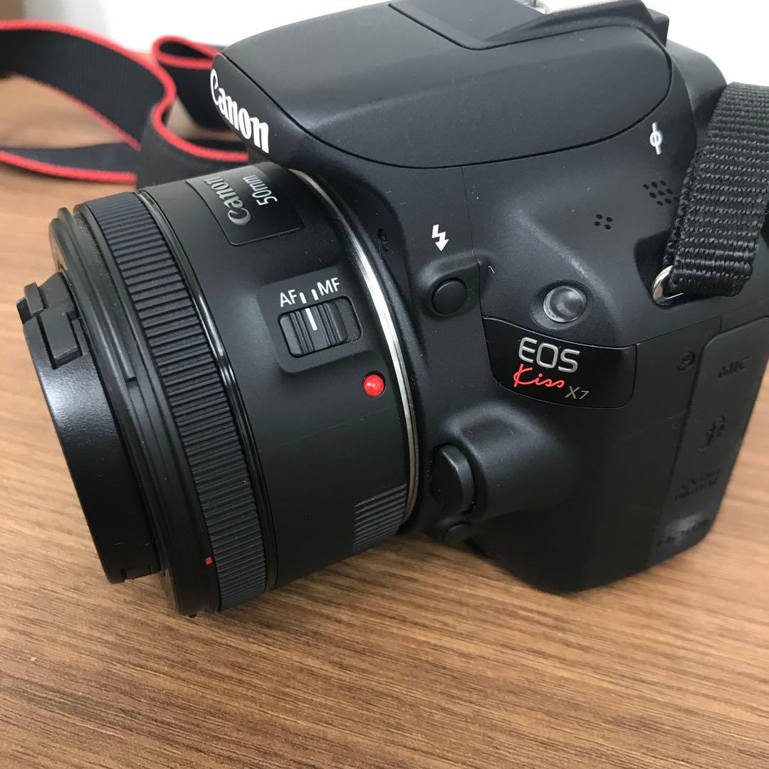 Canon EOS Kiss x7 50mm f1.8 stm 一眼レフ