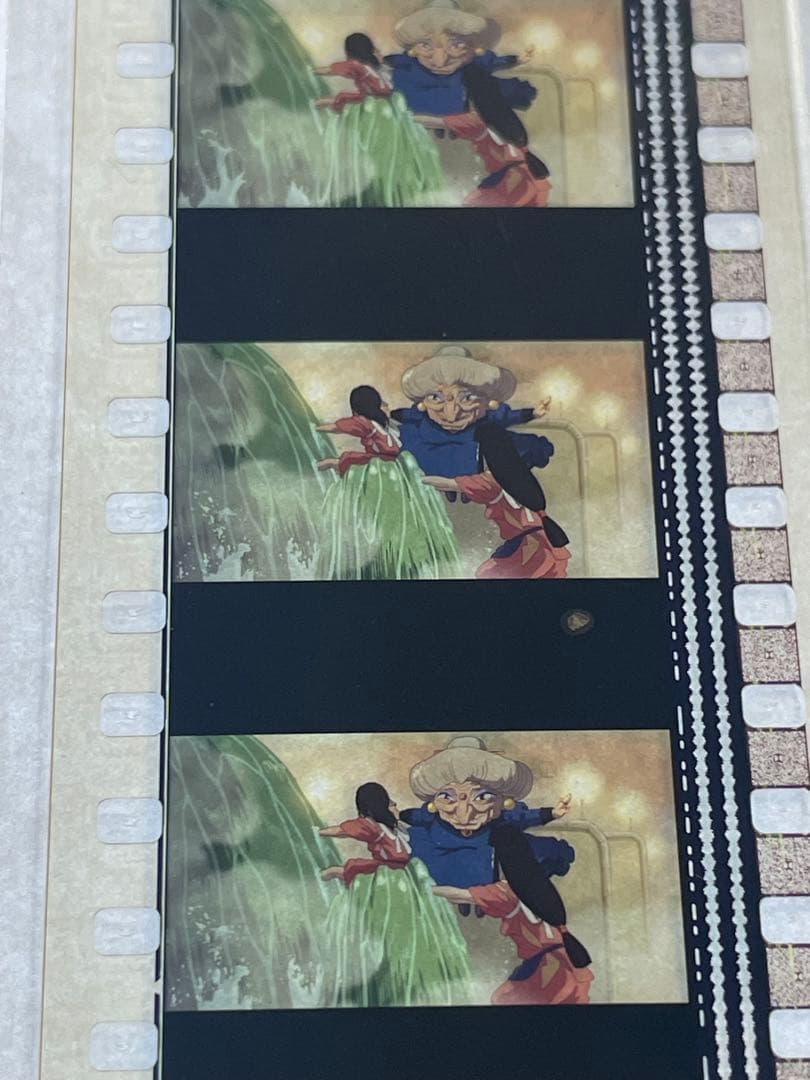 三鷹の森ジブリ美術館 フィルムブックマーカー 3枚セット 千と千尋の