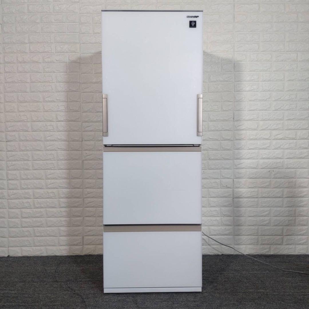 SHARP 冷蔵庫 SJ-GH35G-W 350L 2021年製 家電 F007 - メルカリ