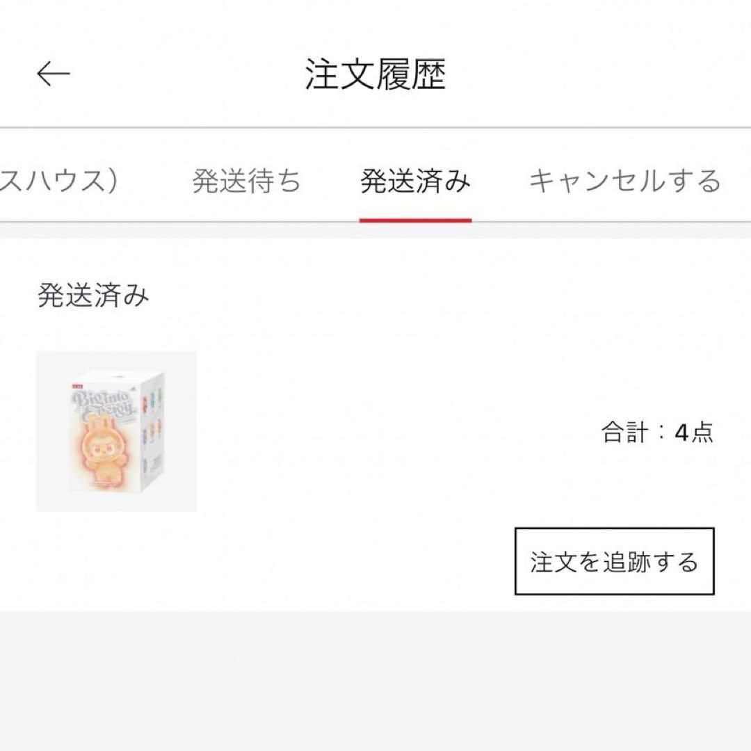 も*ち様 【新品•未使用】POP MART 《LABUBU》⭐︎Energy ⭐