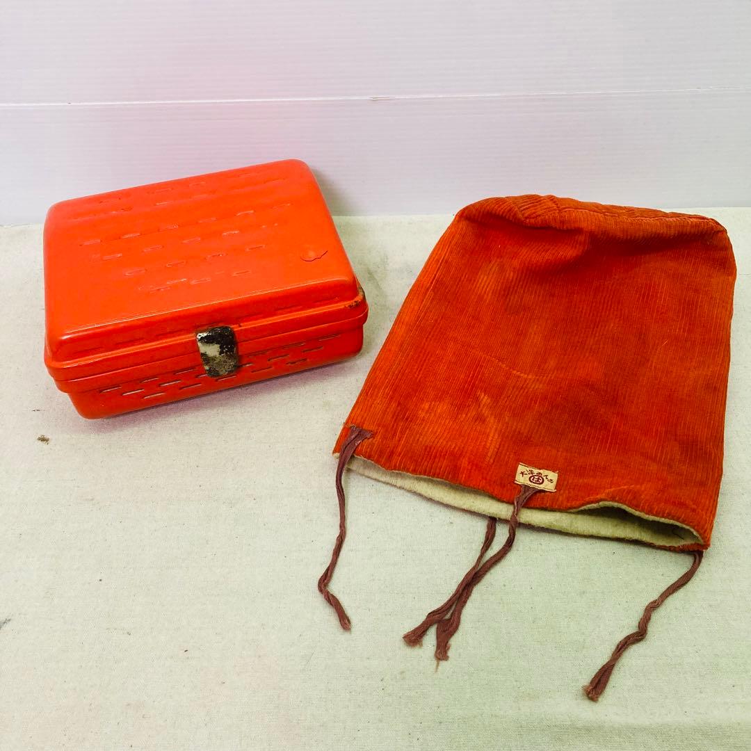 レトロ】大洋あんか 豆炭 あんか 巾着付き 暖房器具 暖房 冬 レトロ 防寒