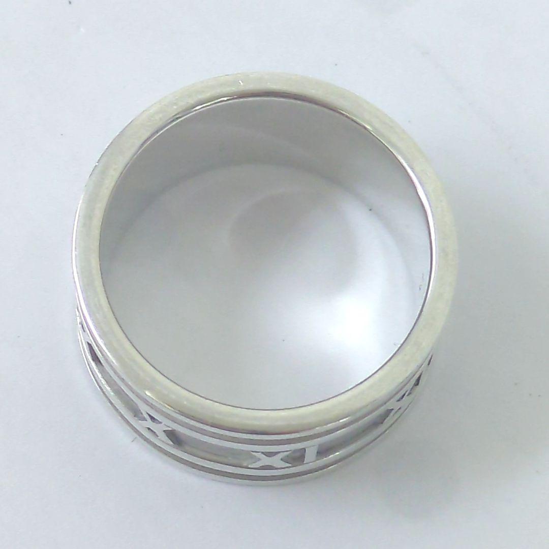 ティファニー アトラス ワイドリング シルバー925 メンズ 約22号