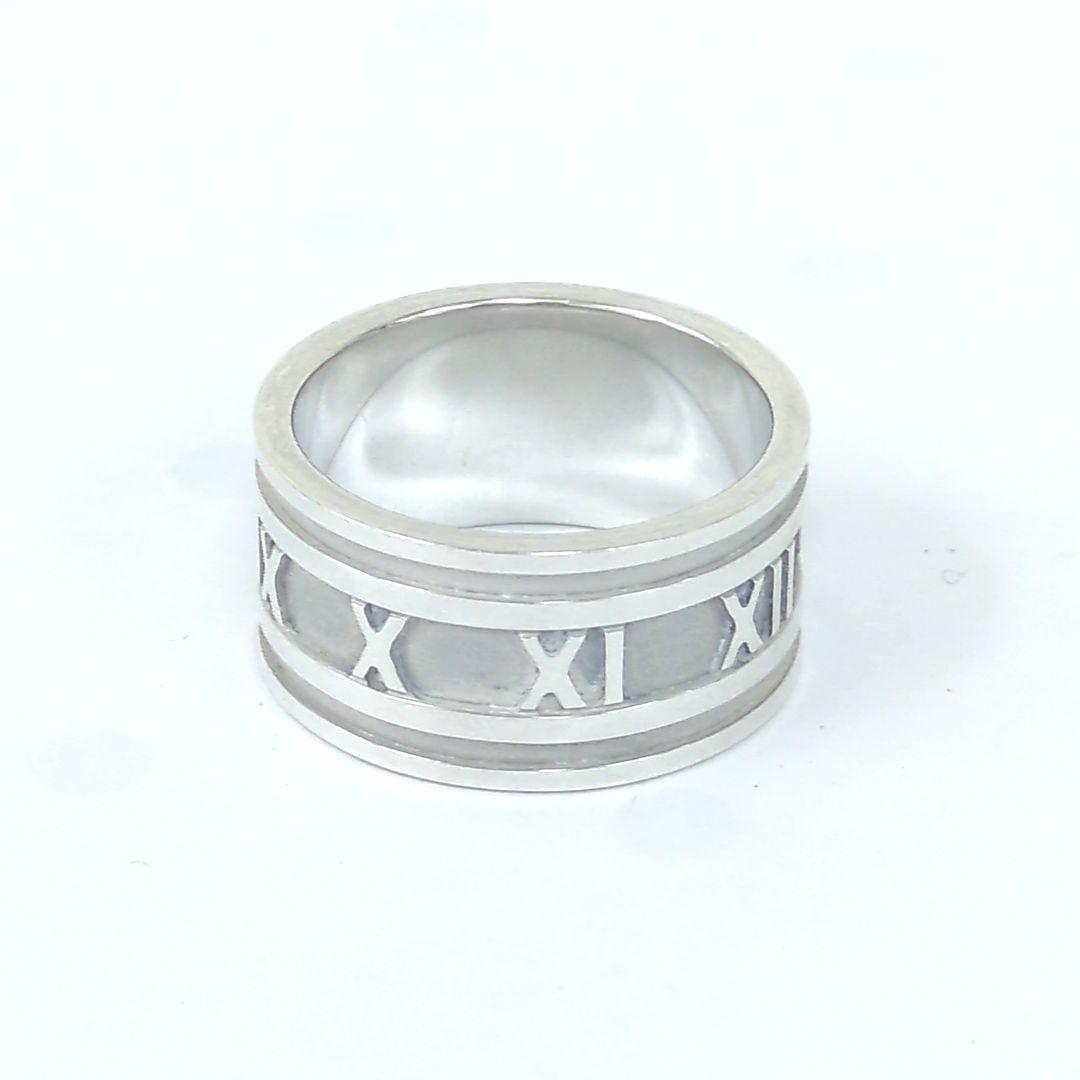 ティファニー アトラス ワイドリング シルバー925 メンズ 約22号