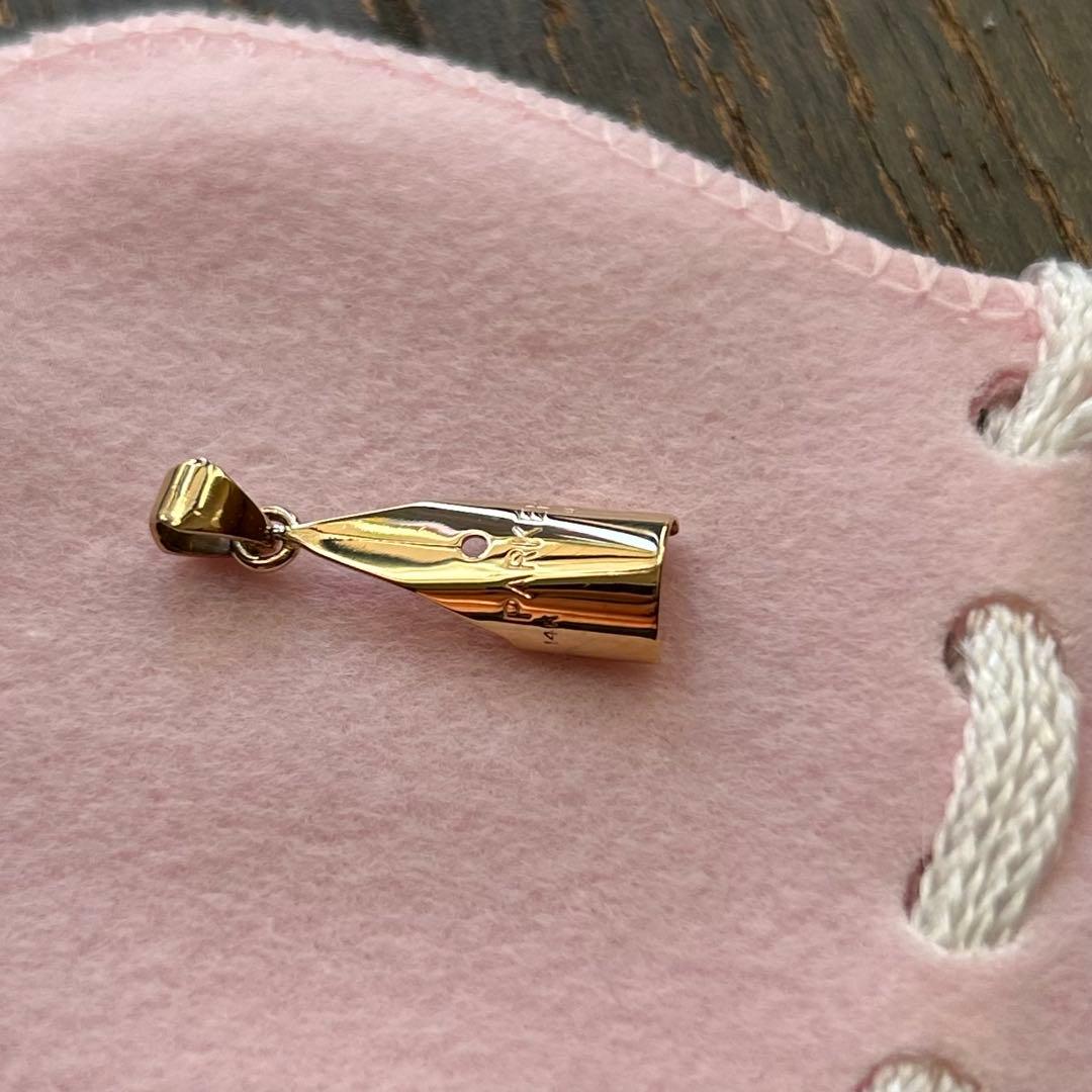 14K】Parker（USA）万年筆ペン先 ペンダントトップのみの販売です