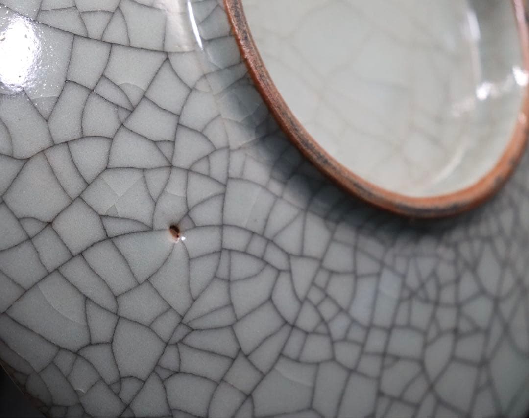 ひび焼 カワセミ紋大皿 送料込み251027 - メルカリ