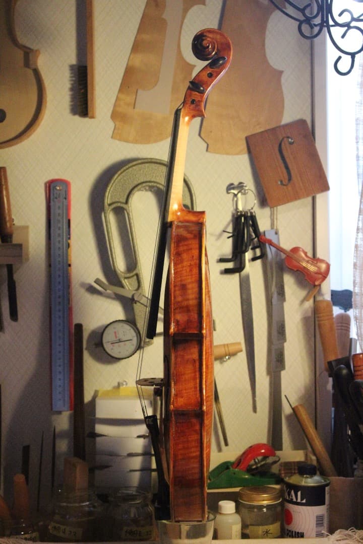 12/18更新.製作楽器①】バイオリン(ガダニーニモデル) 4/4 2025