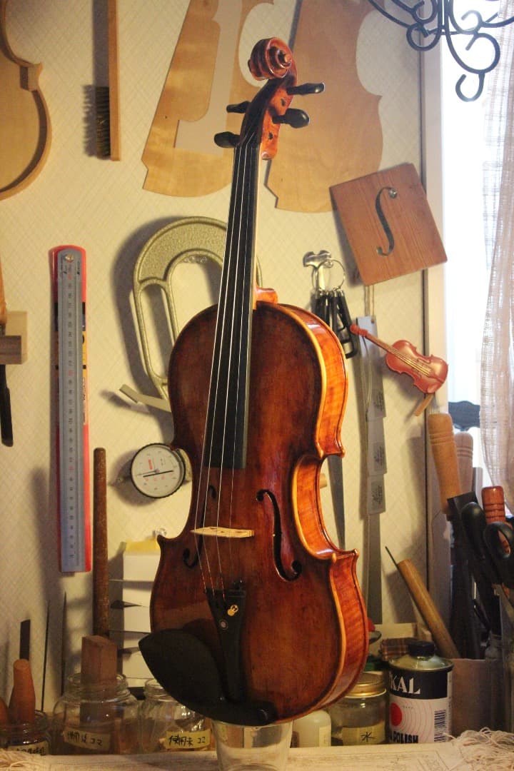 12/18更新.製作楽器①】バイオリン(ガダニーニモデル) 4/4 2025
