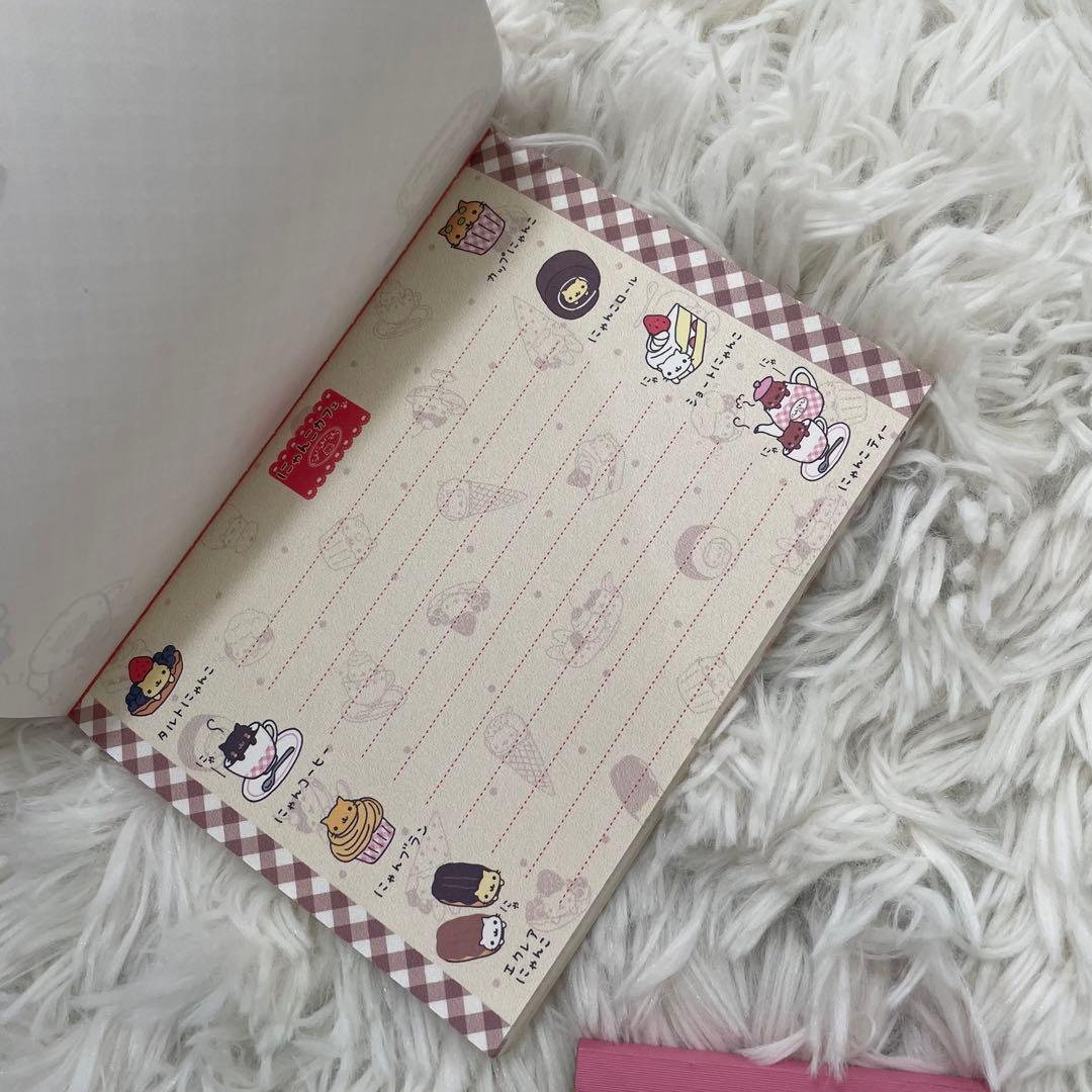 激レア ほぼ未使用 平成レトロ にゃんこカフェ メモ帳 サンエックス