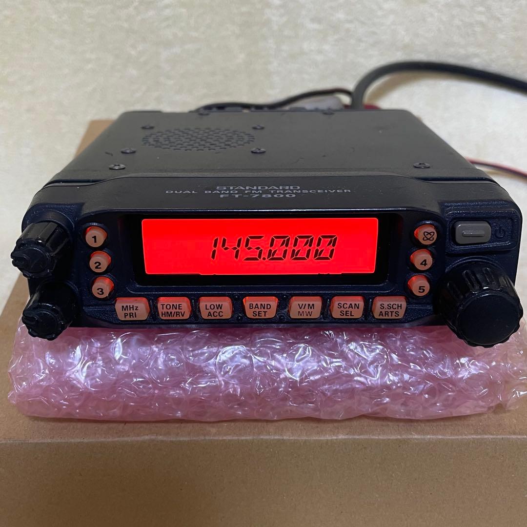 STANDARD 八重洲無線　FT-7800 144MHz帯 430MHz帯 FT-7800/FT-7800H