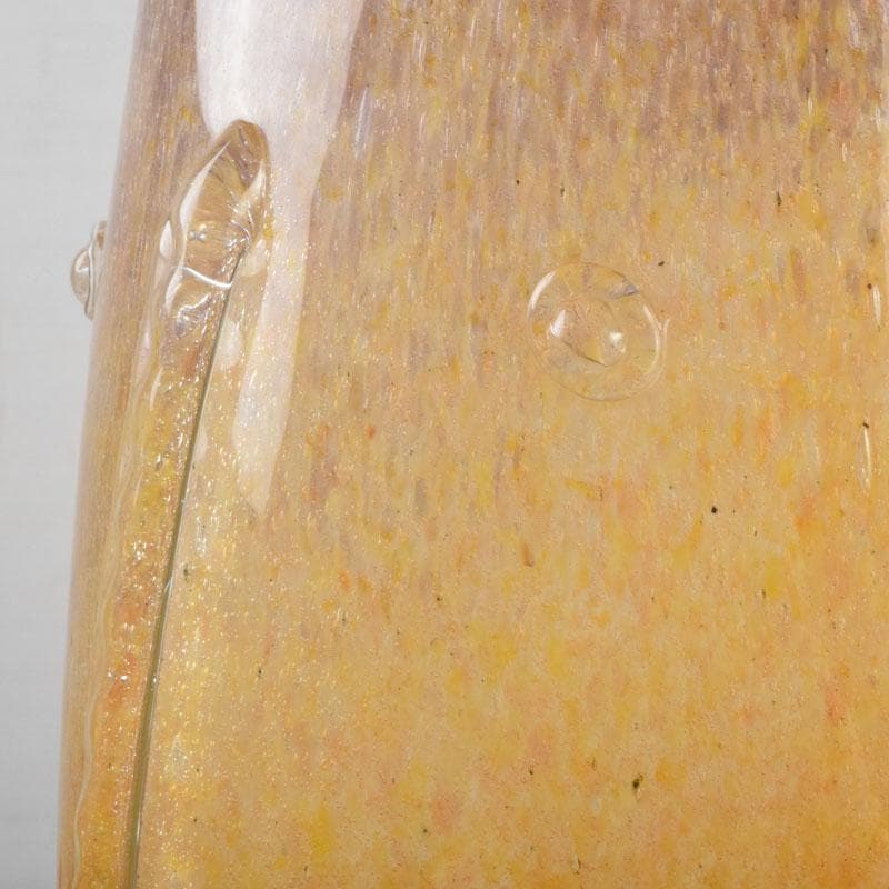 chika613 様専用 岩田藤七作 黄地 耳付花瓶 花生 共箱 N 9177A - メルカリ