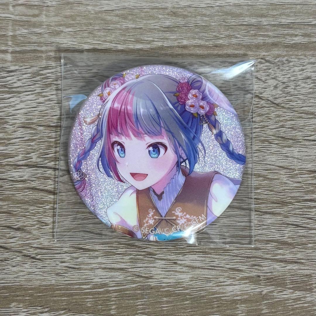プロセカ 東雲絵名 缶バッジ 8B 金魚 予約商品】グリッター缶バッジ