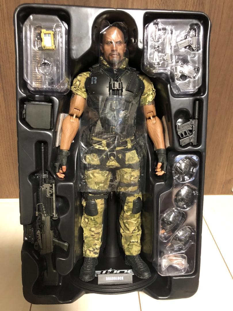 美品 ホットトイズ 1/6 Ｇ.Ｉ.ジョー バック２リベンジ ロードブロック