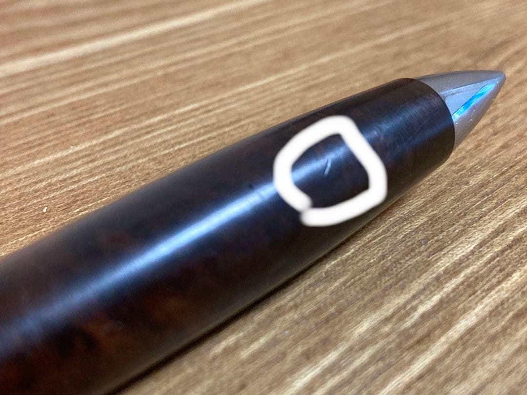 工房楔ホンジュラスローズウッド瘤杢旧クリップ