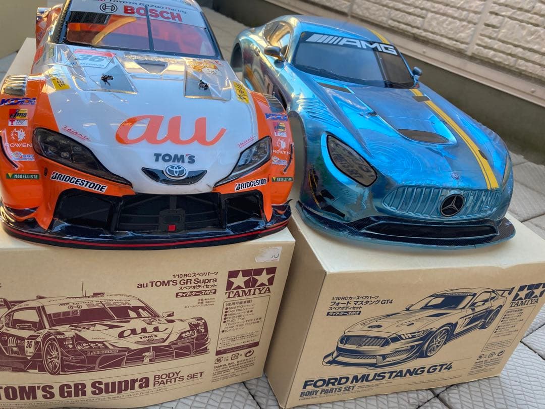 こんにちわんこそば様専用です、タミヤ ボディ2枚 こんにちわ！様専用