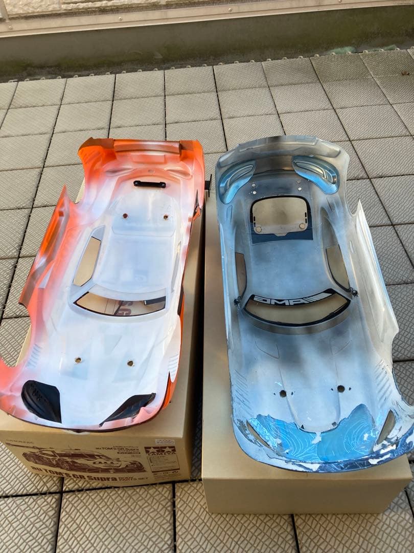 こんにちわんこそば様専用です、タミヤ ボディ2枚