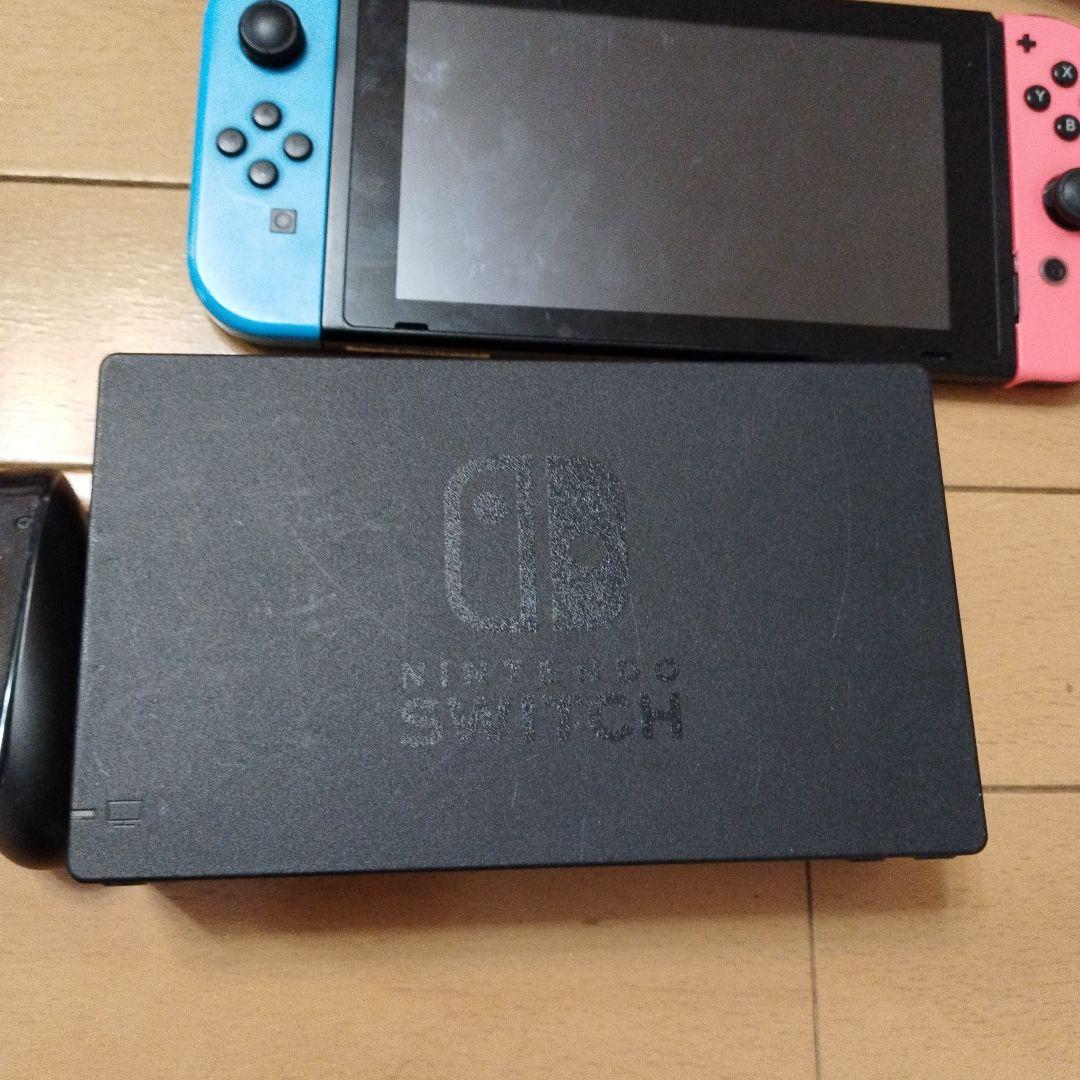 ♥NintendoSwitchネオンブルー＆レッドケース+fifa19とプーマ靴