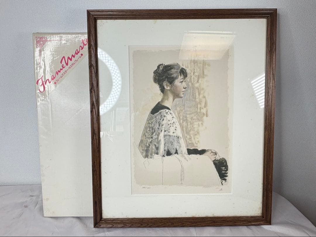 池田まゆみ「プロムナードにて」限定版画AP版｜池田まゆみ