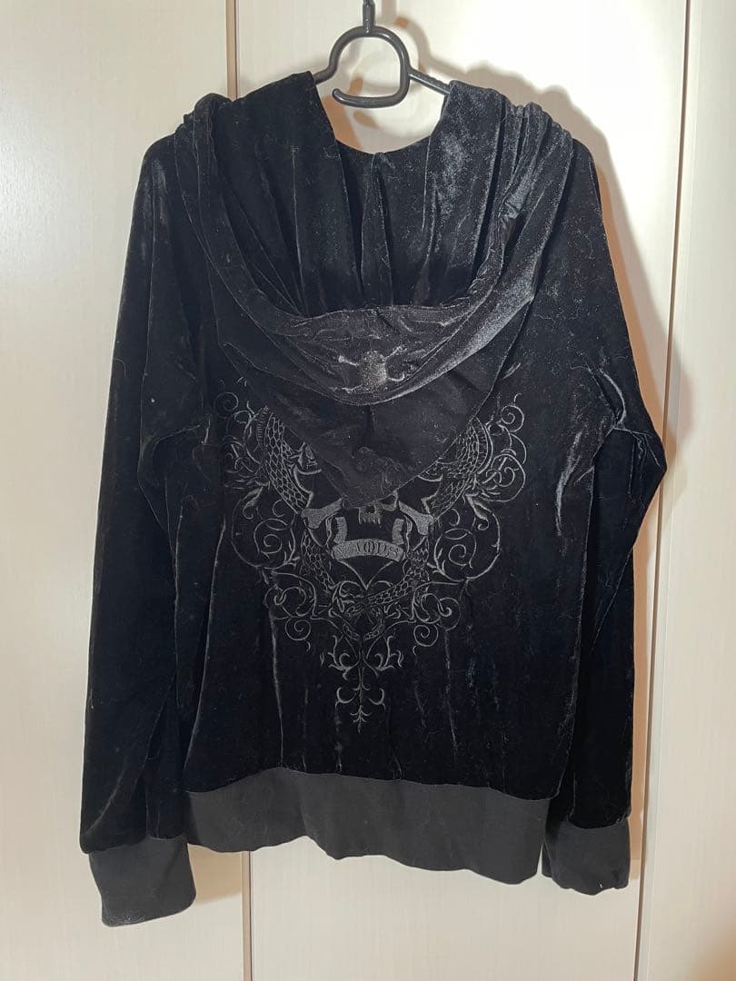 美品]HYDEパーカースカルデザイン(M)