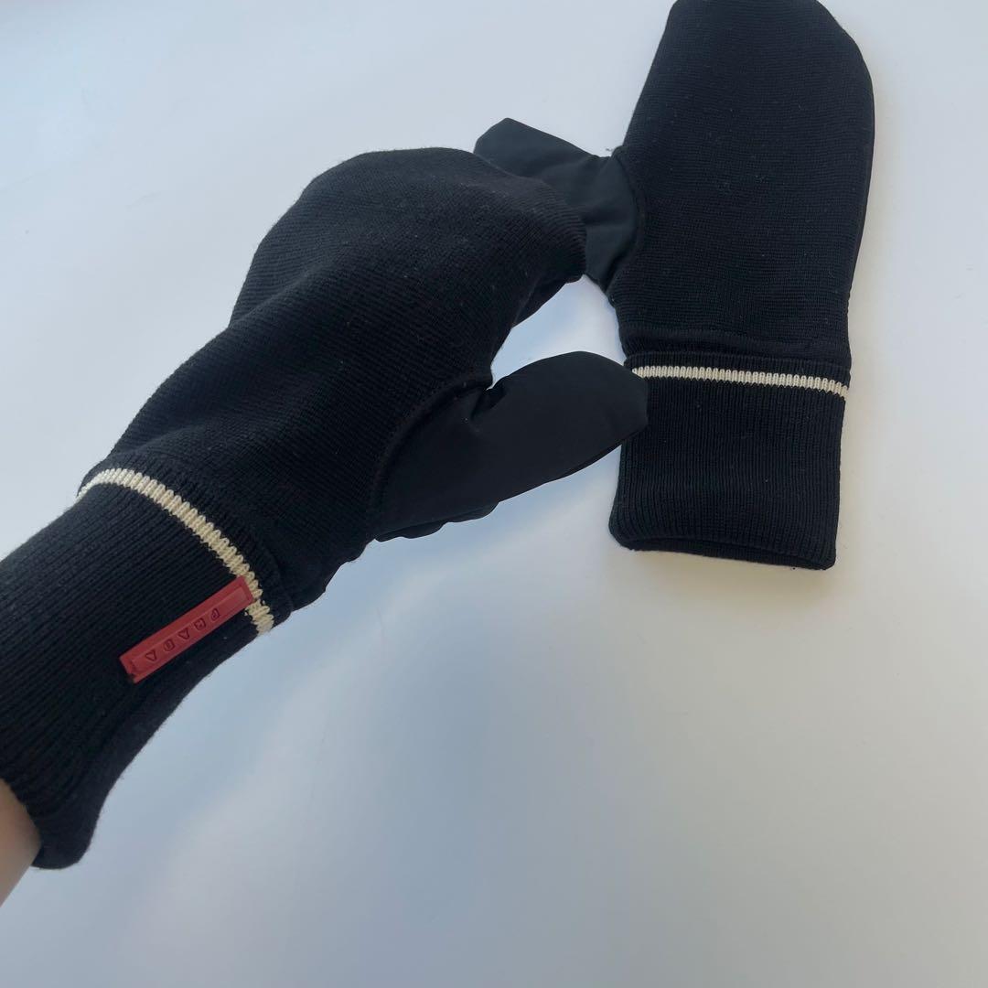 PRADA SPORT knit gloves
