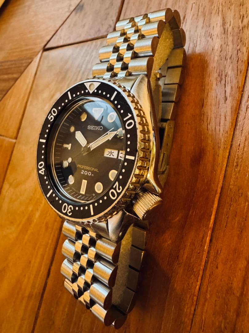 SEIKO 7C43-6010 セイコーダイバー レトロ ジュビリーブレス
