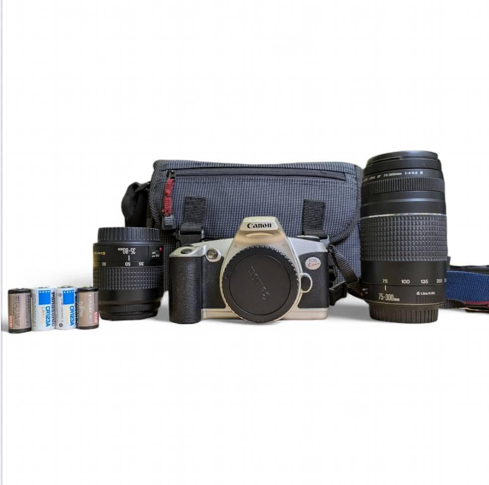 カメラ 一式 豪華セット！ 初心者向け 専用バッグ付 レンズ 2種類 Canon 楽天市場】【一眼レフカメラ始めませんか5点セット】新品/キヤノン