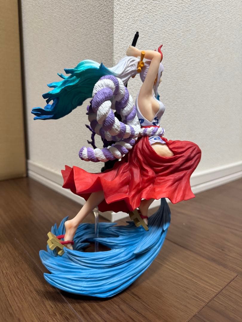 ワンピースフィギュア　一番くじヤマト&グランディスタ&FDSナミ+空箱