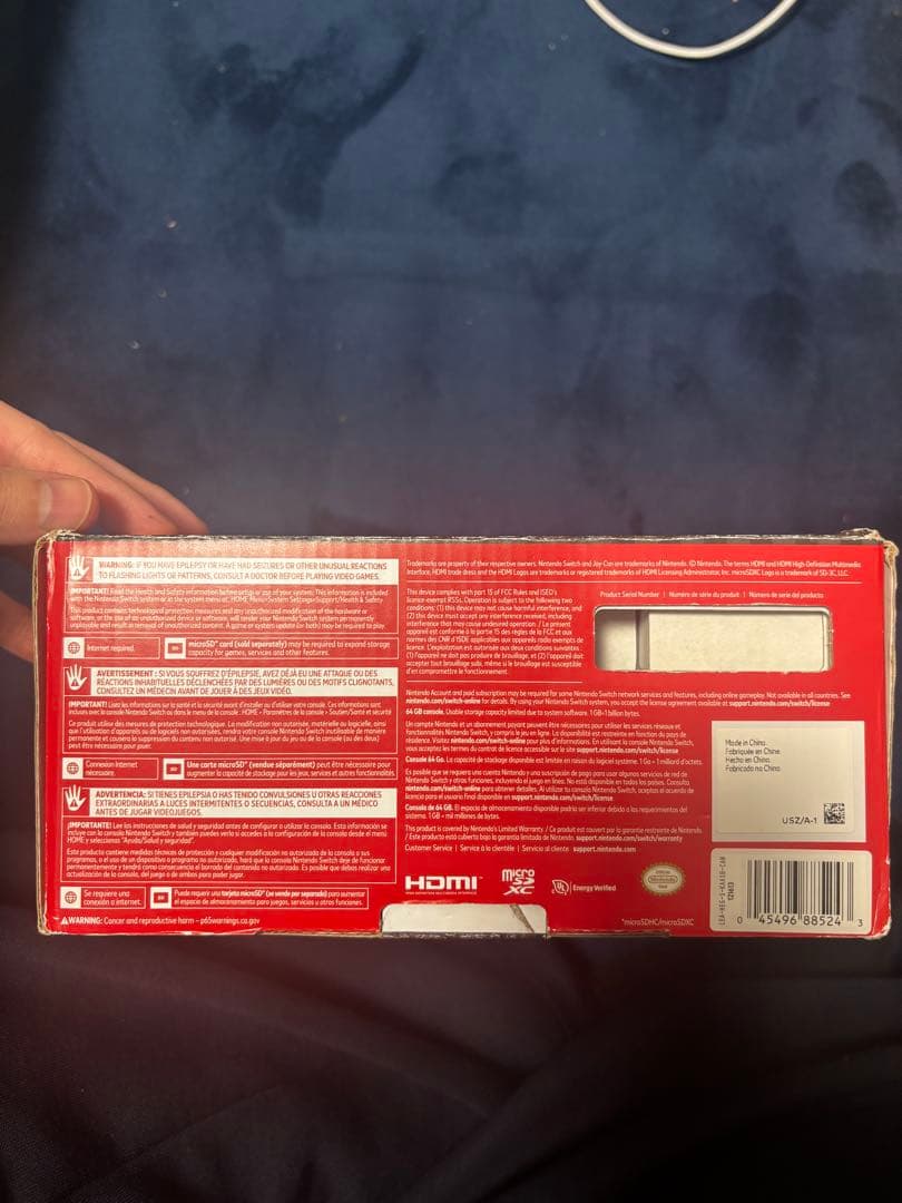 Nintendo Switch 有機elモデル本体 ホワイト/グレー