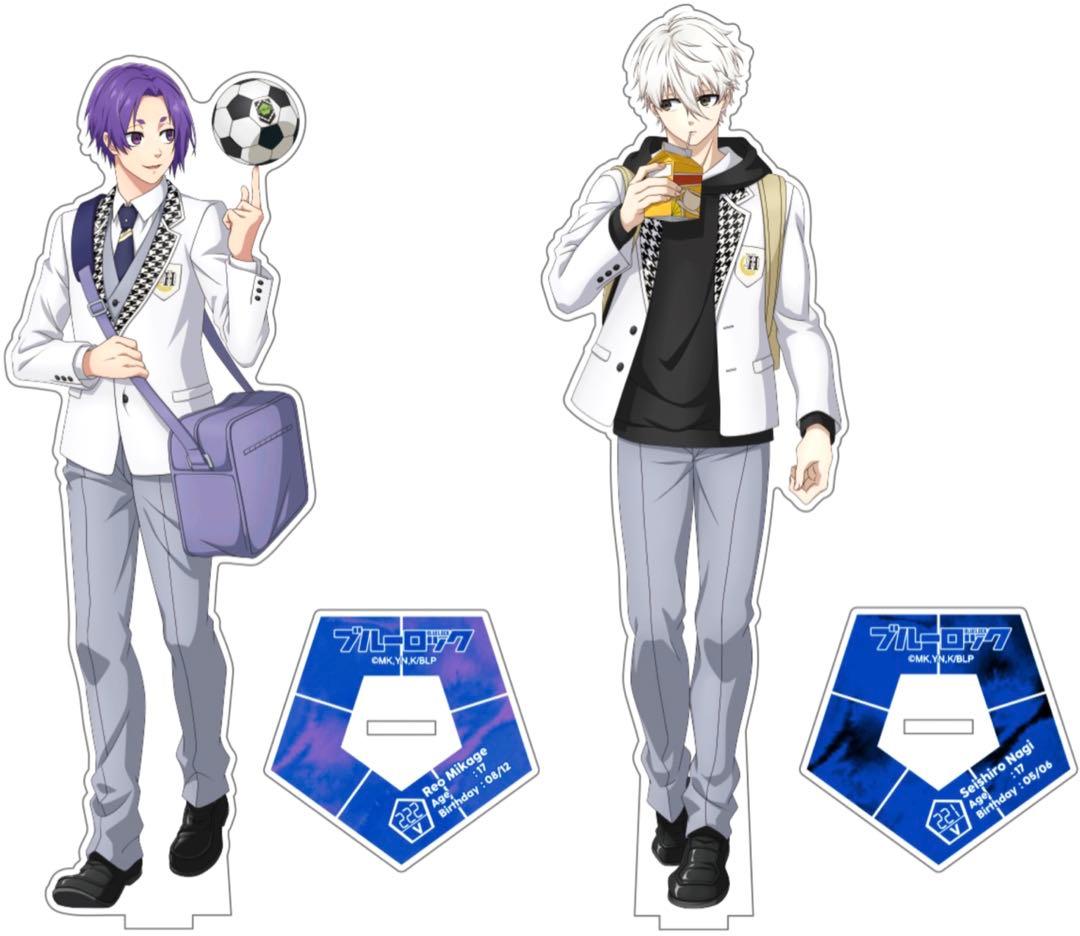 ブルーロック ブルロ イケプリ 凪 玲王 アクスタ アクリルスタンド