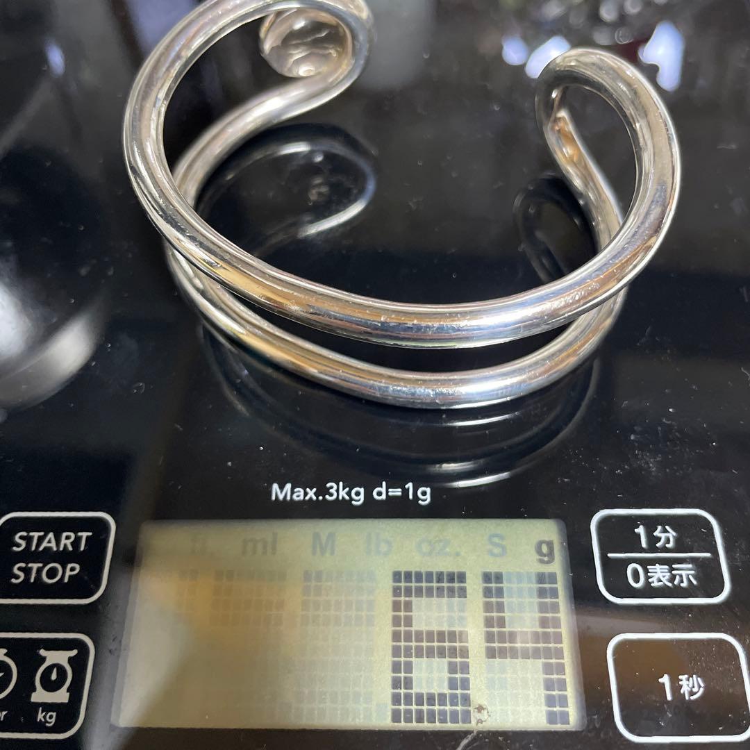 超希少　重厚　ファンタスティックマン　No.5 511 バングル　925