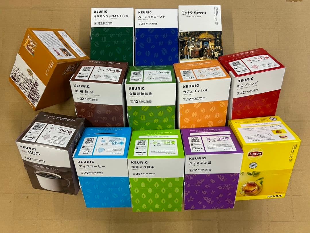 超お得商品～キューリグkカップキリマンジァロAA100%16箱セット