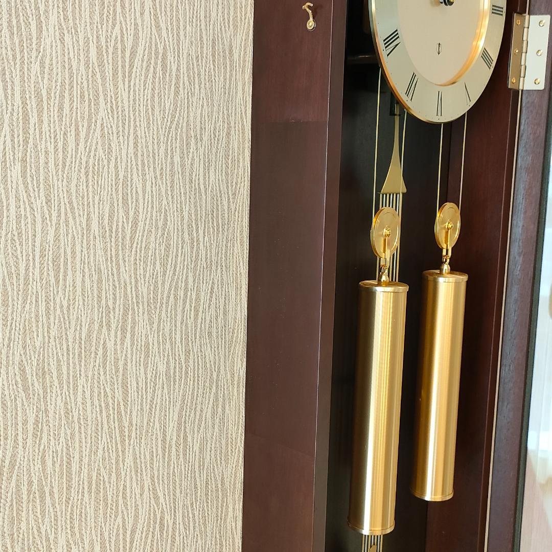 SEIKO　エンブレム　振り子時計　掛時計　柱時計