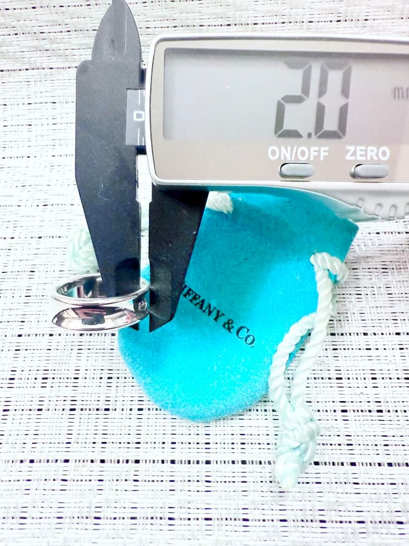 ティファニー　ナローリング　指輪　16.5号　研磨済み　1837 TIFFANY