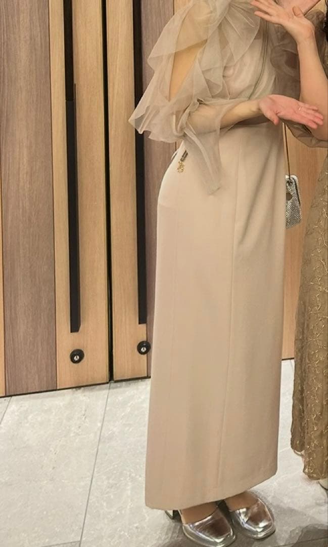 SNIDEL Sustainable リボンスリーブボレロワンピース