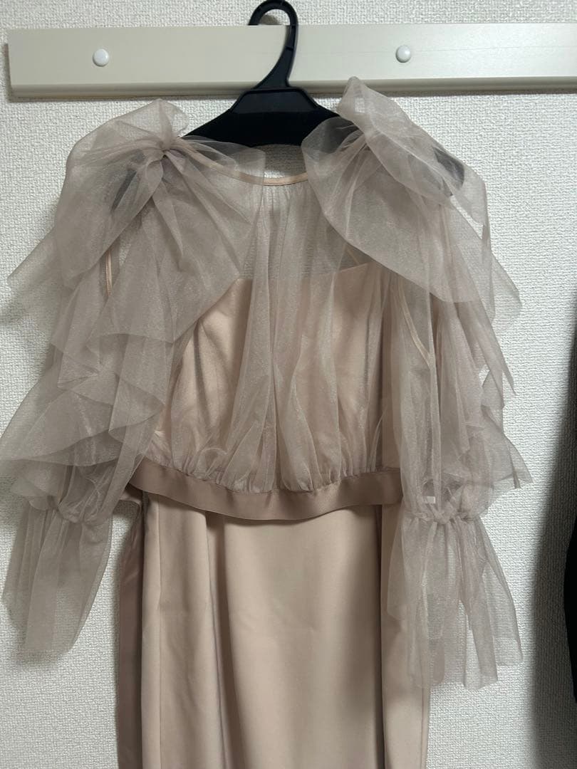 SNIDEL Sustainable リボンスリーブボレロワンピース