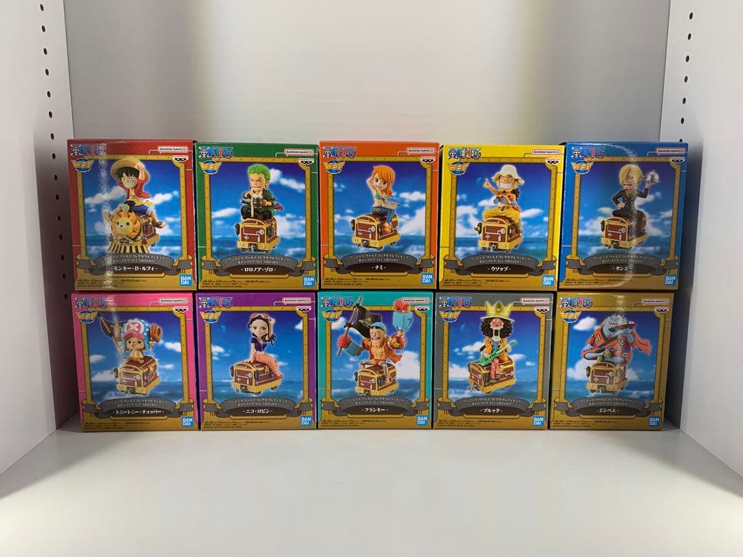 ワンピース ワールドコレクタブル 麦わらストア 限定 10種 セット