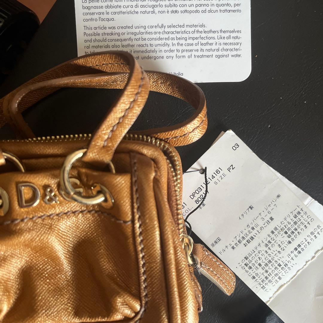 ドルガバ　革のポーチ【新品】