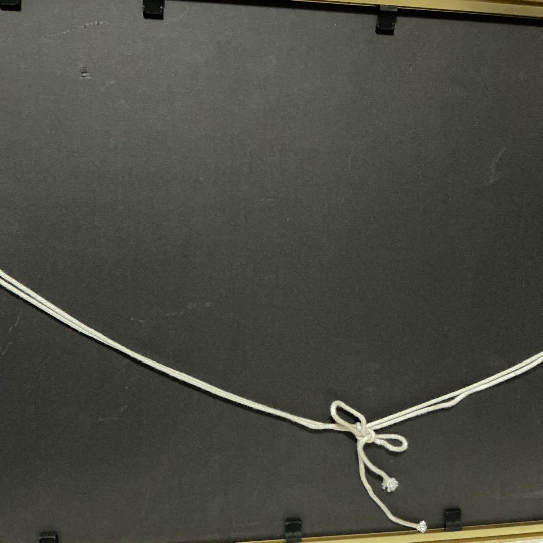 本間武男 シルクスクリーン大版版画 「霧笛II」 P10号 22／250