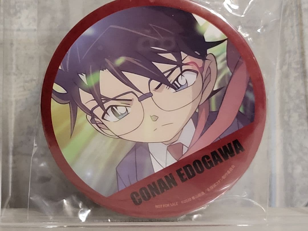 名探偵コナン 緋色の弾丸 アニメイト購入特典江戸川コナン&赤井秀一 缶