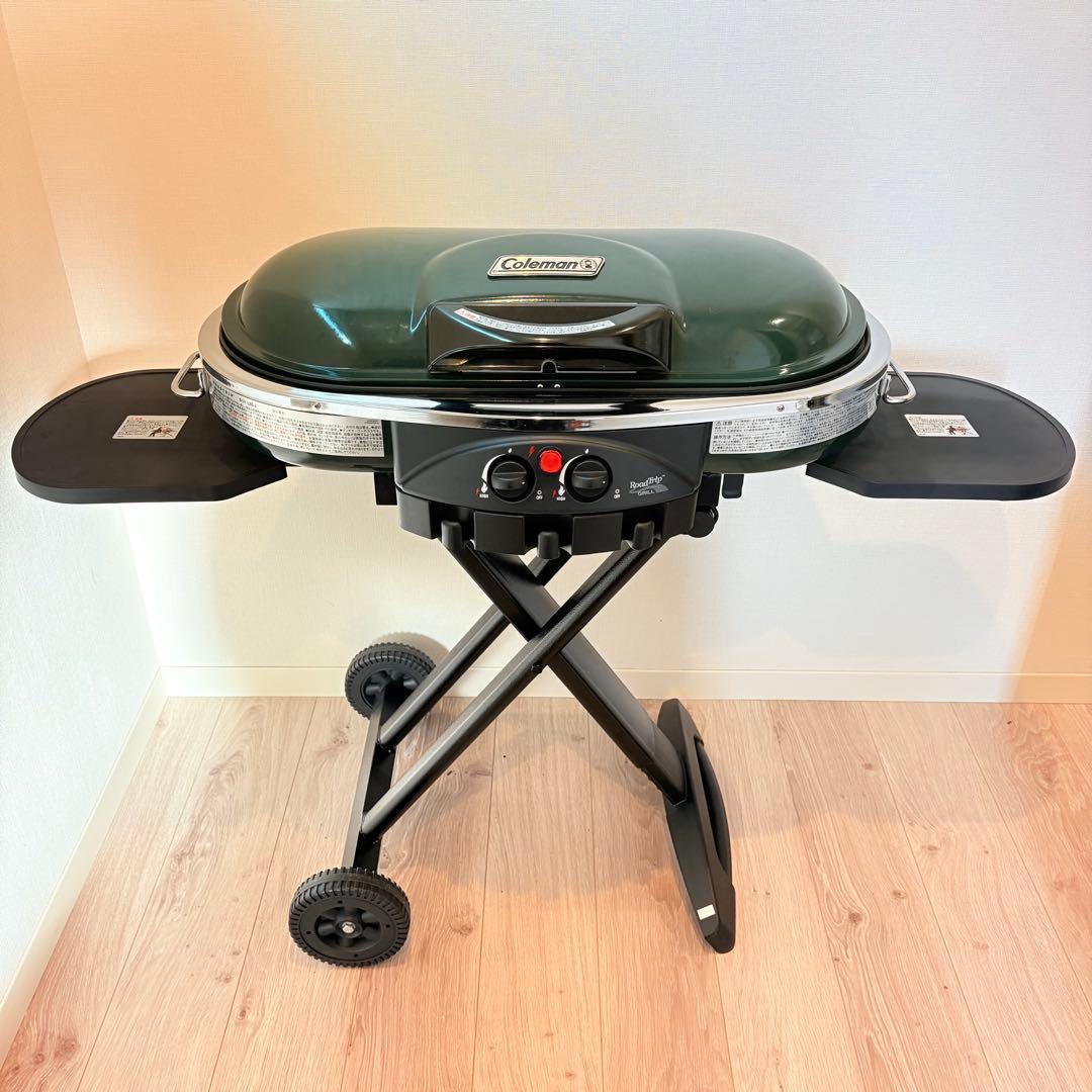 【限定カラー】Coleman ロードトリップグリル LXE-J グリーン　BBQ