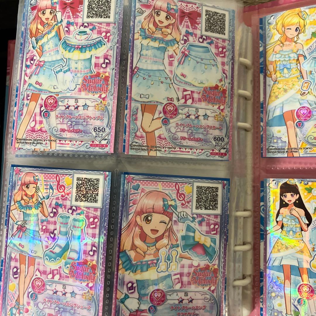 d*7様 アイカツカード 約300枚 まとめ売り エンジェリーシュガー バインダ