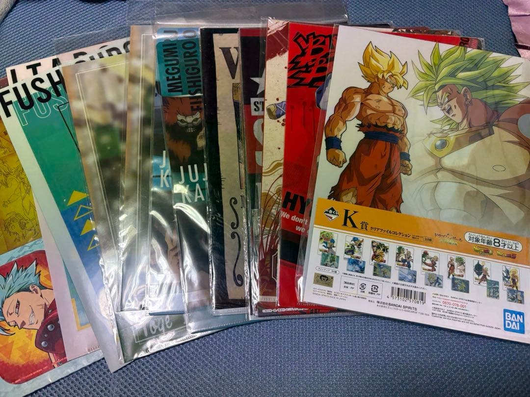 142枚セット アニメ クリアファイル まとめ売り！激安！ ダンボール