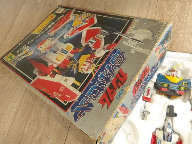 超合金　クローバーガンダム合体セット　説明書付　ポピー