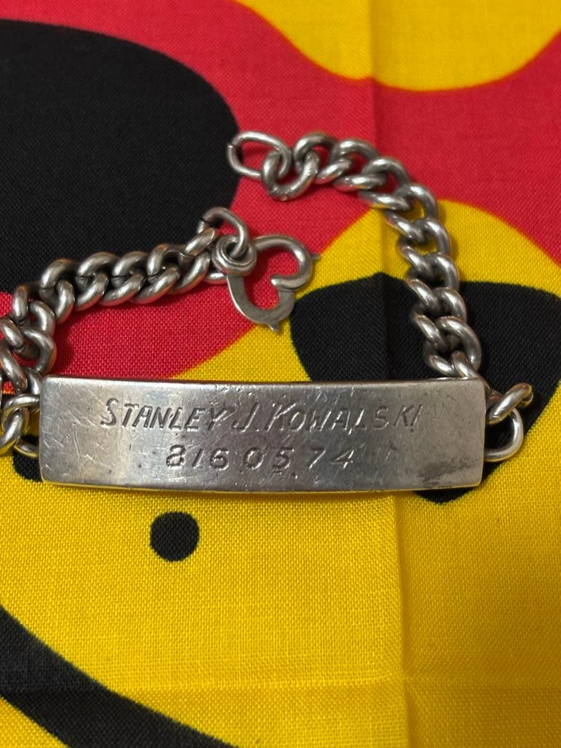 40s！　IDブレスレット　スターリン