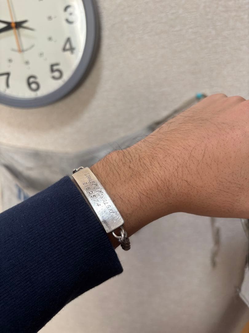 40s！　IDブレスレット　スターリン