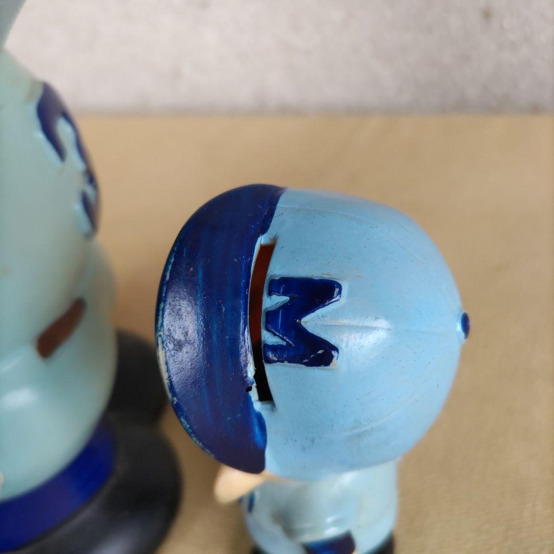 希少！三井銀行カウンター野球坊や貯金箱｜